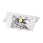 LED Downlight WallWasher Wally Medium 26W 3000K 3700lm Grey | Warm White