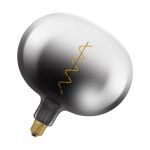 Osram Vintage 1906 LED Classic Globe LED E27 Special Filament Smoke 4.5W 150lm - 818 Extra Warm White | Replaces 15W