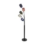 Ledvance Decor Felt Weaving Cans Floor Lamp Multicolor | Suitable for 5X E14