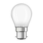 Ledvance Classic Performance LED Bulb B22d Pear Filament Frosted 4.8W 470lm - 827 Extra Warm White | Dimmable - Replaces 40W
