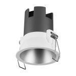 Ledvance LED Spot Twist Pro Aluminium Silver Reflector 5W 400lm 30D - 830 Warm White | 70mm - Cutout 65mm - IP20