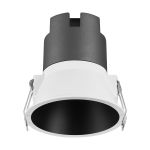 Ledvance LED Spot Twist Pro Aluminium Black Reflector 10W 700lm 30D - 830 Warm White | 93mm - Cutout 85mm - IP20
