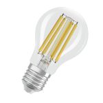 Osram Classic LED E27 Pear Filament Clear 7.2W 1521lm Ultra Efficiency - 840 Cool White | Replaces 100W