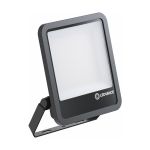 Ledvance LED Floodlight Aluminium Black 133W 18600lm 100D - 830 Warm White | IP66 - Symmetrical