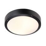 Nordlux Desi 28 Ceiling Light Aluminium Black | 275mm - IP44 - Suitable for 2x E27