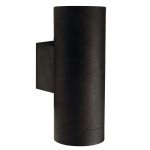 Nordlux Tin Wall Light Metal Black Up & Down | Suitable for 2x GU10
