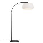 Nordlux Dicte Floor Lamp Textile and Metal White | Suitable for E27