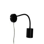 Nordlux Explore Flex Wall Light Metal and Ceramic Black | Suitable for GU10