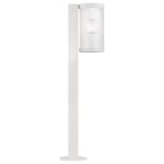 Nordlux Coupar LED Pedestal Lamp Aluminium White | Suitable for 1x E27
