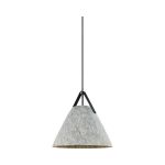DFTP by Nordlux Strap 36 Pendant Metal Grey | Suitable for E27