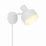 Nordlux Matis Wall Light Metal White | Suitable for E27