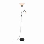 Nordlux Lauria Floor Lamp Glass Black | Suitable for 2x E27
