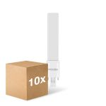 Multipack 10x Noxion Lucent PL-S LED 4.3W 600lm - 840 Cool White | Replaces 9W