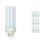 Multipack 10x Philips MASTER PL-T 26W - 830 Warm White | 4 Pin