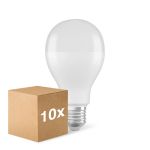 Multipack 10x Ledvance Classic LED E27 Pear Frosted 20W 2452lm - 827 Extra Warm White | Dimmable - Replaces 150W
