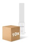 Multipack 10x Noxion Lucent PL-S LED 4.3W - 830 Warm White | Replaces 9W
