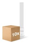 Multipack 10x Noxion Lucent PL-S LED 6W - 840 Cool White | Replaces 11W