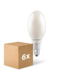 Multipack 6x Ledvance LED Bulb HQL LED FIL V E27 38W 6000lm - 840 Cool White | Replaces 125W