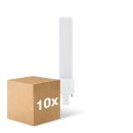 Multipack 10x Ledvance Dulux-S LED 4W - 830 Warm White | Replaces 9W