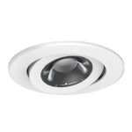 Philips LED Spot RS156B CoreLine Aluminium White 12.3W 1300lm 36D - 830 Warm White | 85mm - Cutout 68mm - IP20/44 - Dimmable