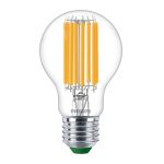 Philips MASTER LED Bulb Ultra Efficient E27 Pear Clear 7.3W 1535lm - 827 Extra Warm White | Replaces 100W