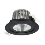 Philips LED Spot Greenspace Accent Fixed Aluminium Black 31W 3900lm 36D - 930 Warm White | 163mm - IP20 - Best Colour Rendering - Interact Dimmable
