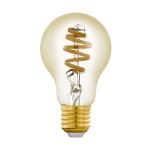 Eglo Connect.Z Smart LED Pear E27 Filament Amber 4.9W 360lm - 827-865 Tunable White | Dimmable - Replaces 25W