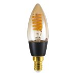 Eglo Connect.Z Smart LED Candle E14 Filament Amber 4.9W 320lm - 827-865 Tunable White | Dimmable - Replaces 25W