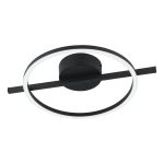 Eglo Ceiling Light Amandolo Steel Black 17W 1900lm - 827-865 Tunable White + RGB | Dimmable