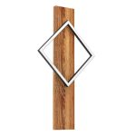 Eglo Wall Light Boyal Wood Black, Rusty 13W 1750lm - 830 Warm White