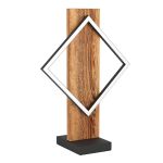 Eglo Table Lamp Boyal Wood Black, Rusty 13W 1750lm - 830 Warm White