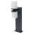 Ledvance Smart+ Wi-Fi LED Pedestal Lamp Flare Dark Grey Outdoor 14W 1000lm - 830 Warm White | 50cm - RGBW - Dimmable