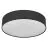 Ledvance Bulkhead Orbis Paris Black | Suitable for 3x E27 - 480mm - IP20