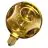 Osram Decor LED Lamp Gold Glass E27 3.5W 300lm - 827 Extra Warm White | Replaces 25W