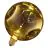 Osram Decor LED Lamp Gold Glass E27 3.5W 300lm - 827 Extra Warm White | Replaces 25W