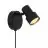 Nordlux Boston Spot Metal Black | Suitable for 1x GU10
