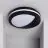 LED Bulkhead Natoli Round Eyelid Black E27 | 300mm - IP54 - Suitable for 2x 40W E27