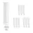 Multipack 10x Noxion Lucent PL-C LED 6.5W 650lm - 830 Warm White | Replaces 18W