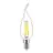 Philips MASTER LED E14 Bent-tip Candle Filament Clear 2.5W 340lm - 922-927 Dim To Warm | Best Colour Rendering - Dimmable - Replaces 25W