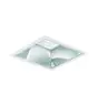 Philips LED Downlight LuxSpace Square DN572B VLC-E 10.3W 1350lm 80D - 830 Warm White | 214mm - Dimmable - Aluminium Reflector - Dali Dimmable