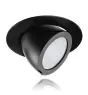 Noxion LED Downlight Forza Black 35W 3000lm 36D - 930 Warm White | 168mm - Best Colour Rendering