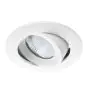 Noxion LED Spot Hydro Tiltable Fireproof White 6W 400lm 36D - 927 Extra Warm White | Cutout 83mm - IP65 - Best Colour Rendering - Dimmable