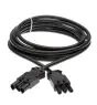 Lupa-con Connector Cable 3x 1,5  2m Black EPCOM/3