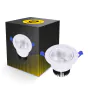 LED Downlight Round Tiltable 15W 1200lm 60D - 930 Warm White | 135mm - Cutout 110mm - UGR <19