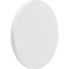 Brilliant Shadow Wall Light Aluminium Sandy White 6W 720lm - 830 Warm White | 151mm