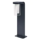 Ledvance Smart+ Wi-Fi LED Pedestal Lamp Cascade Dark Grey Outdoor 10W 420lm - 830 Warm White | 50cm - RGBW - Dimmable