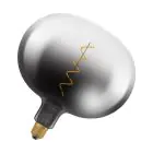 Osram Vintage 1906 LED Classic Globe LED E27 Special Filament Smoke 4.5W 150lm - 818 Extra Warm White | Replaces 15W
