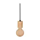 Ledvance Vintage 1906 Pendulum Cylinder Wood Brown | Suitable for E27
