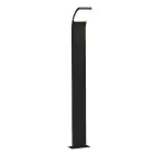 Ansell LED Pedestal Lamp Senza Graphite 6.5W 406lm - 840 Cool White | 100cm - IP54