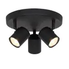 D'Lite Spot Trop Metal Sandy Black | Suitable For 3x GU10